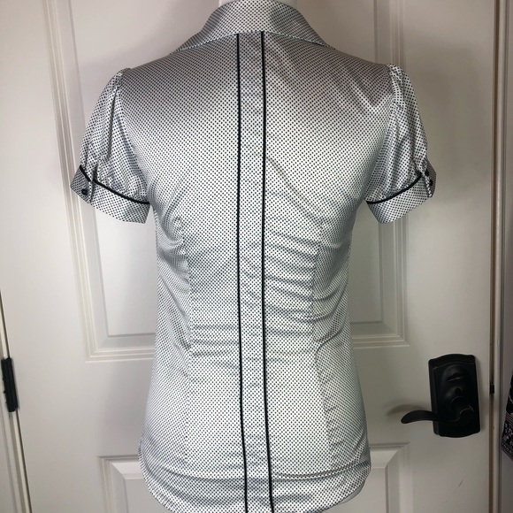 ☀️Zara Basic polka dot blouse top☀️ - Picture 5 of 7